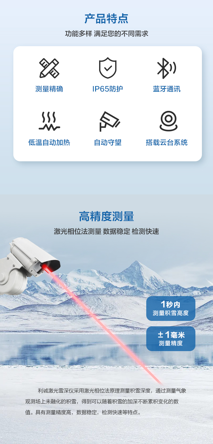 毫米級精度，無人化值守：激光雪深傳感器為何成為現(xiàn)代監(jiān)測的主流選擇？