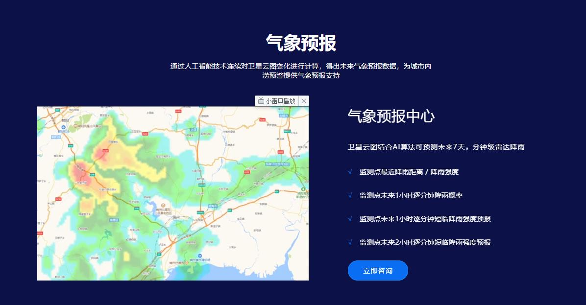 城市內(nèi)澇預(yù)警系統(tǒng)